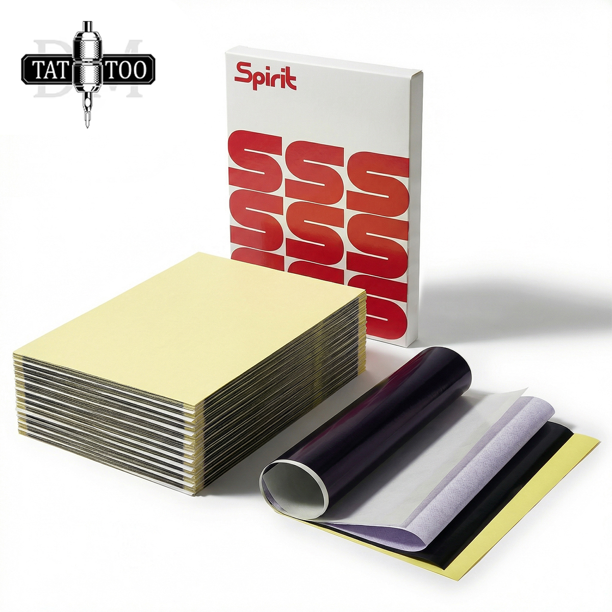 Carbon Copy Book - DMTATTOO 100/50/20/10PCS Spirit Tattoo Transfer Paper