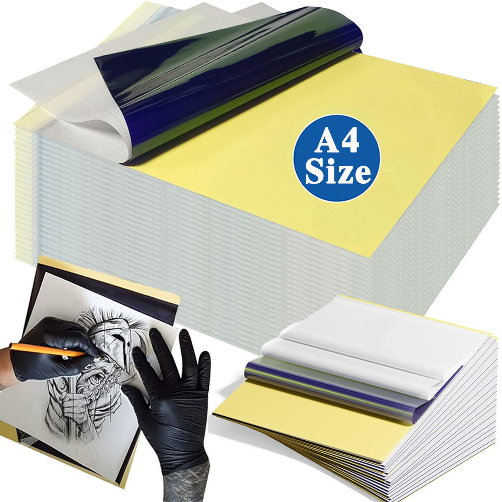 Carbon Copy Book - Tattoo Transfer Paper A4 Size Carbon