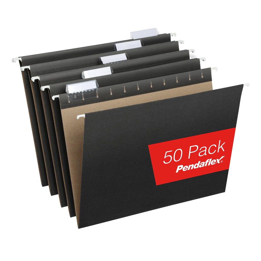 File Folder Hanging - Black Hanging File Folders, 8.5 X
