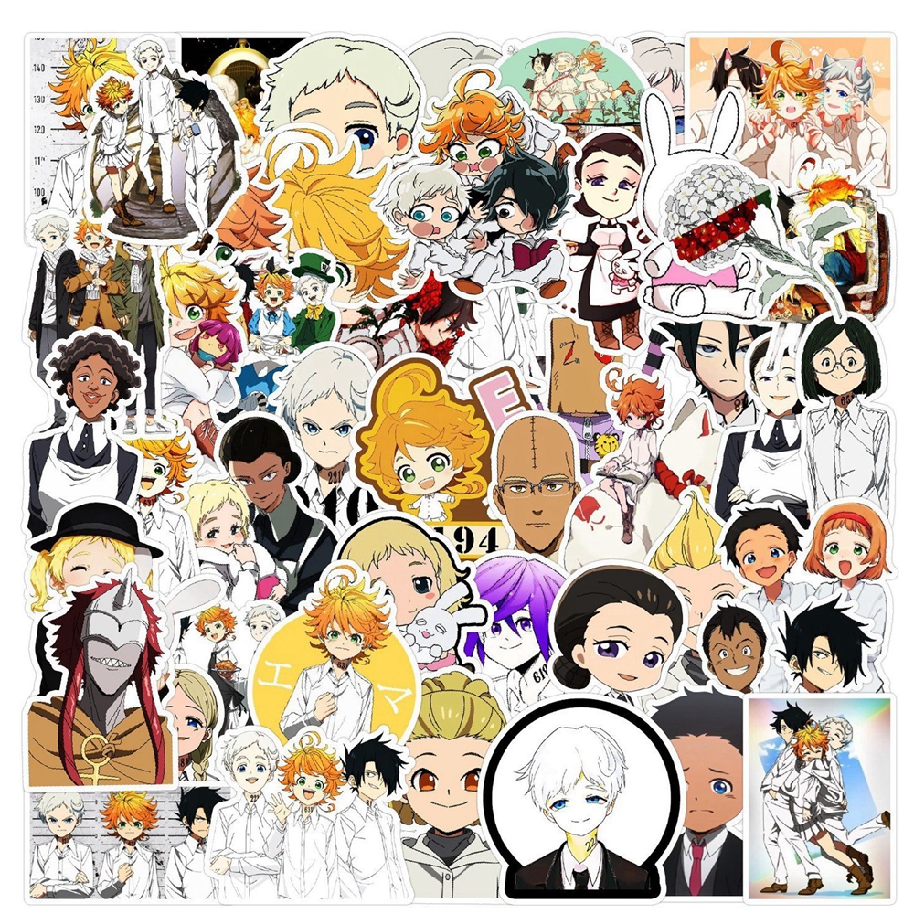 Cardstock Paper Pack - 1 Pack Anime Sticker The Promised