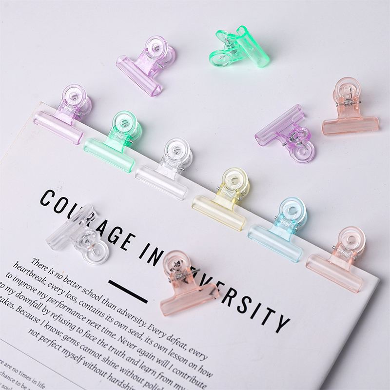 Stationery Warehouse - 10/20pcs 31mm Candy Color Plastic Binder