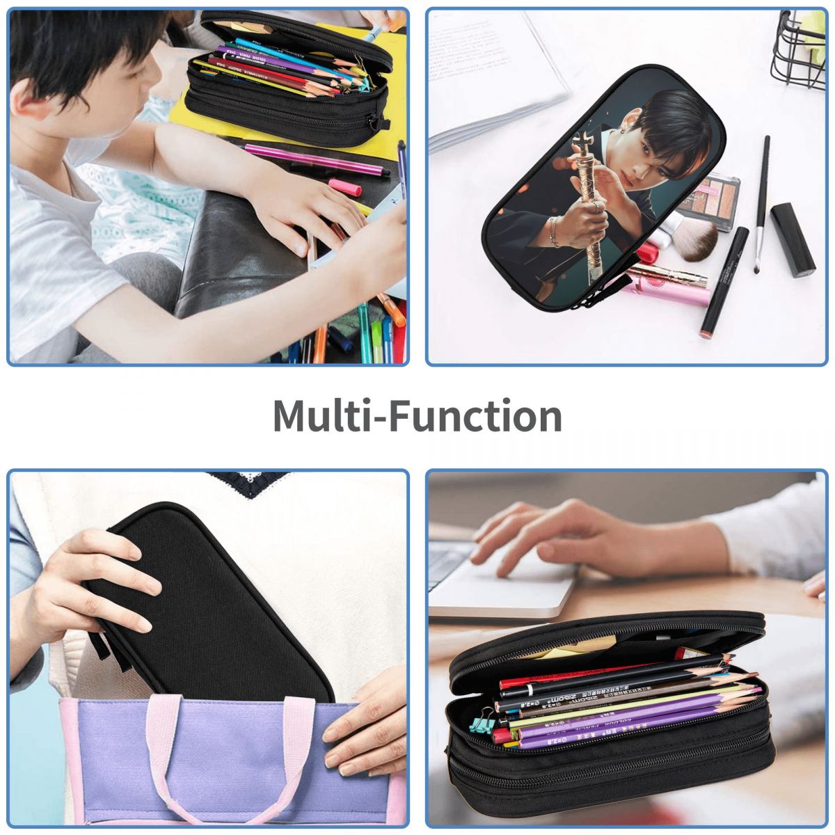 Cha Eunwoo Pencil Case for Boy - Stationery And Office Supply Chain reseña y precio