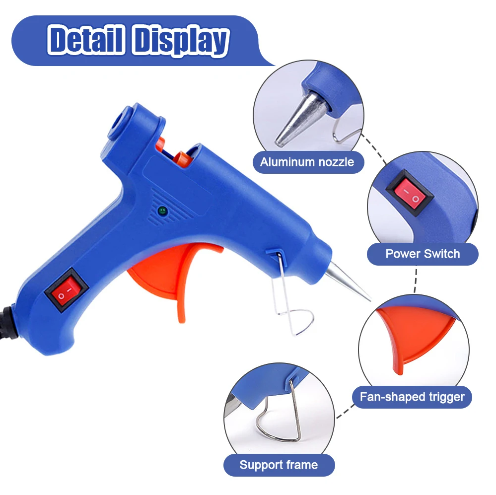 20W Hot Melt Glue Gun Car High - Glue Stick Pack reseña y precio