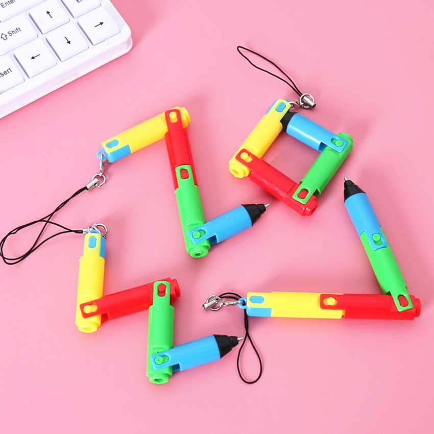 1 PC Creative Folding Ballpoin - Stationery And Office Supply Chain reseña y precio