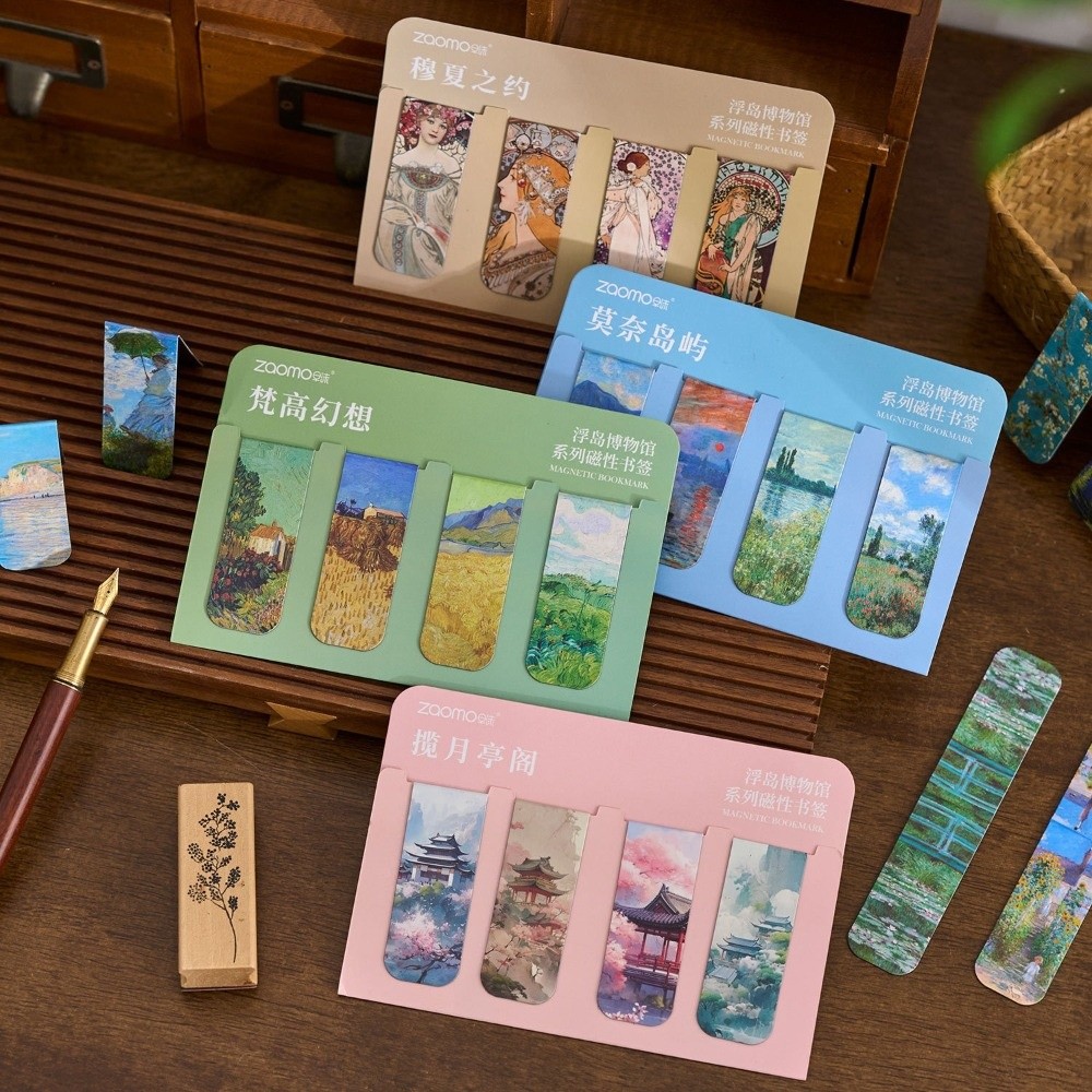 Retro Magnetic Bookmarks Set A - Paperclip Magnetic Set reseña y precio