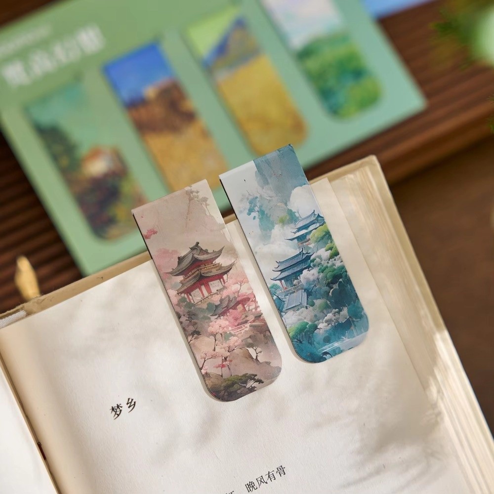 Retro Magnetic Bookmarks Set A - Paperclip Magnetic Set reseña y precio