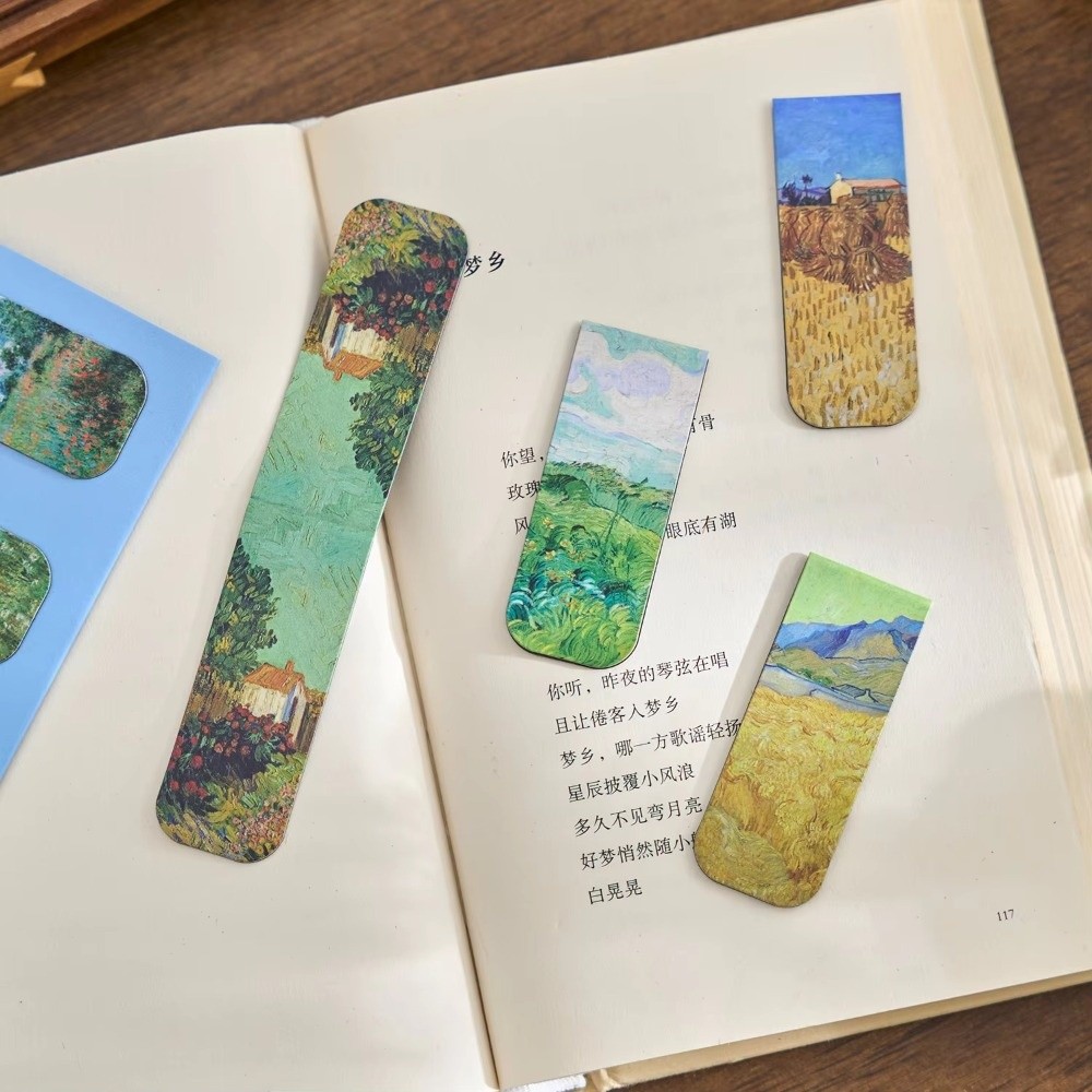 Retro Magnetic Bookmarks Set A - Paperclip Magnetic Set reseña y precio