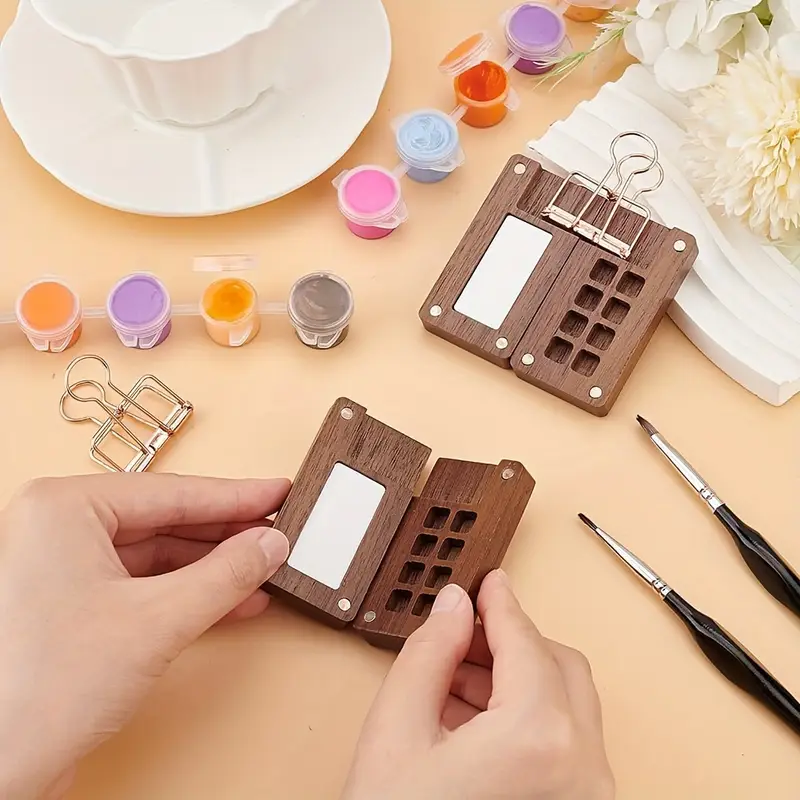 Portable Watercolor Set Travel - Binder Clip Assorted reseña y precio