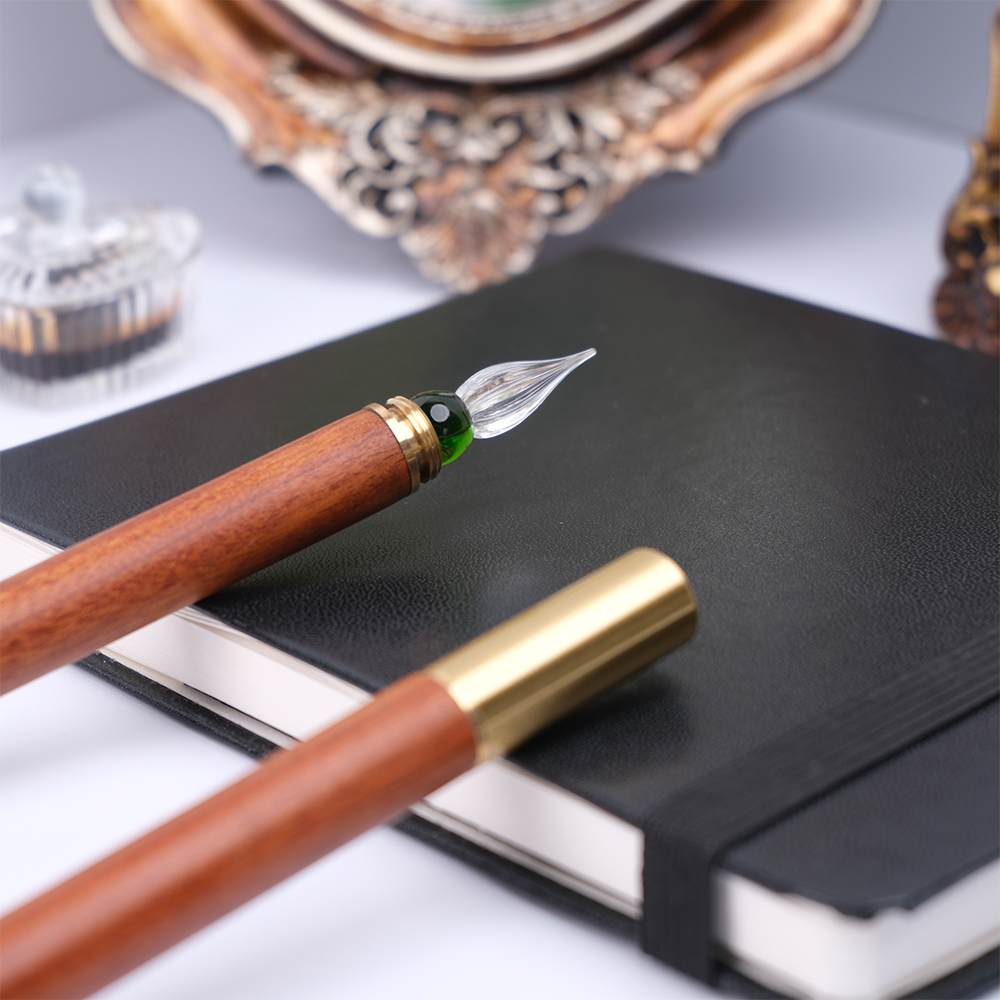 SeamiArt 1pc Wood Handle Glass - Stationery Supplier reseña y precio