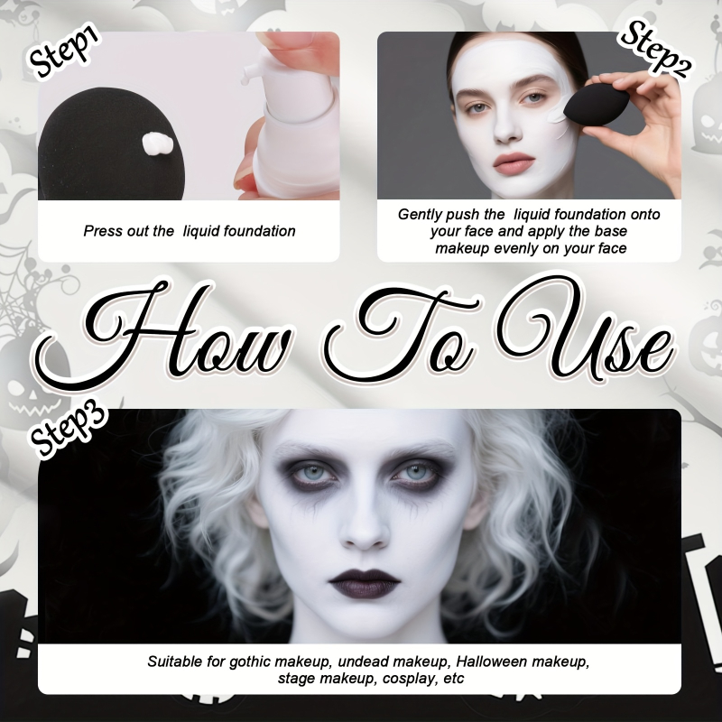 15ml White Foundation for Fest - Correction Fluid White reseña y precio