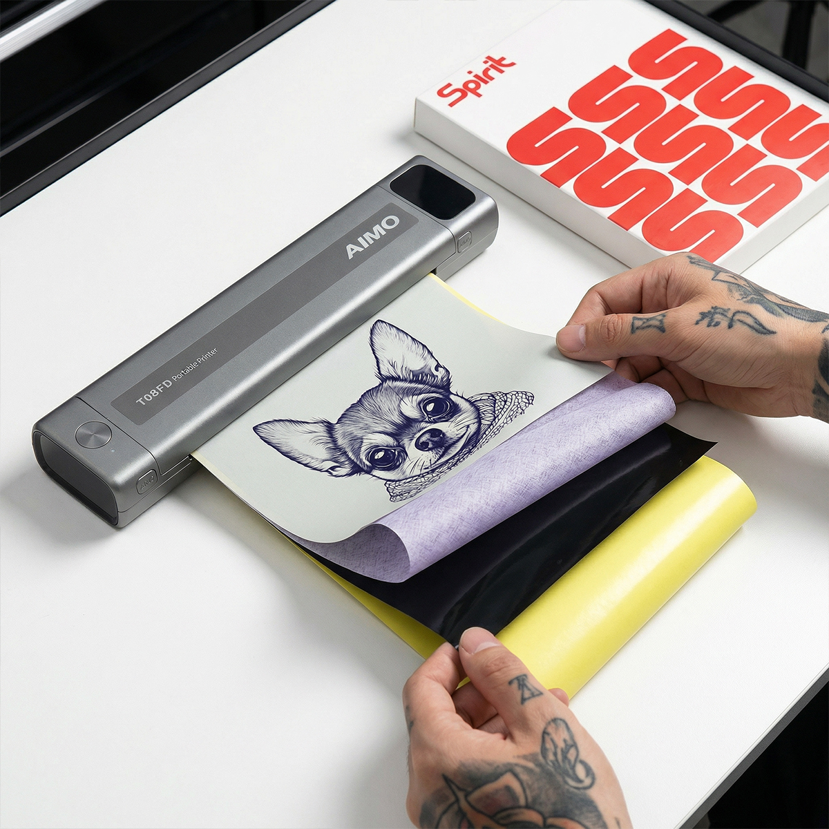 DMTATTOO 100/50/20/10PCS Spiri - Carbon Copy Book reseña y precio