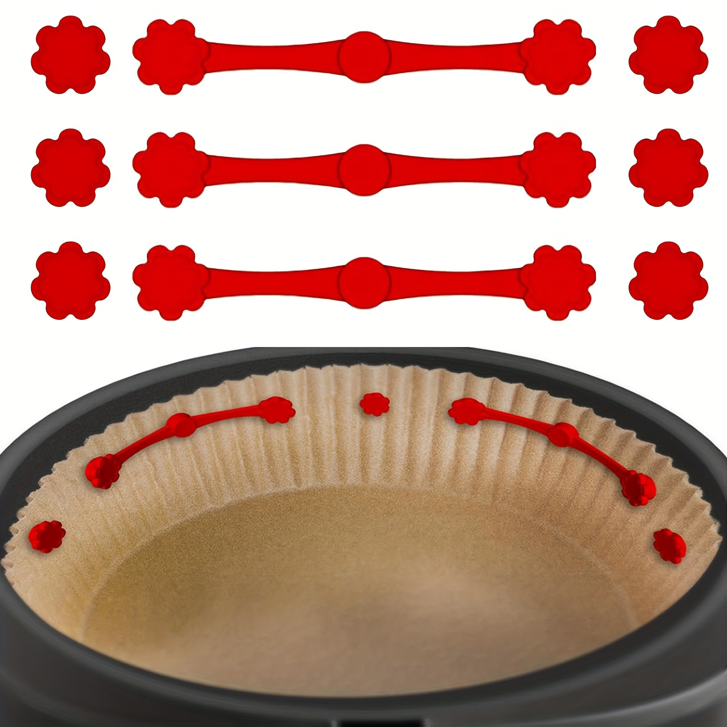 Air Fryer Magnet Silicone Buck - Paperclip Magnetic Set reseña y precio