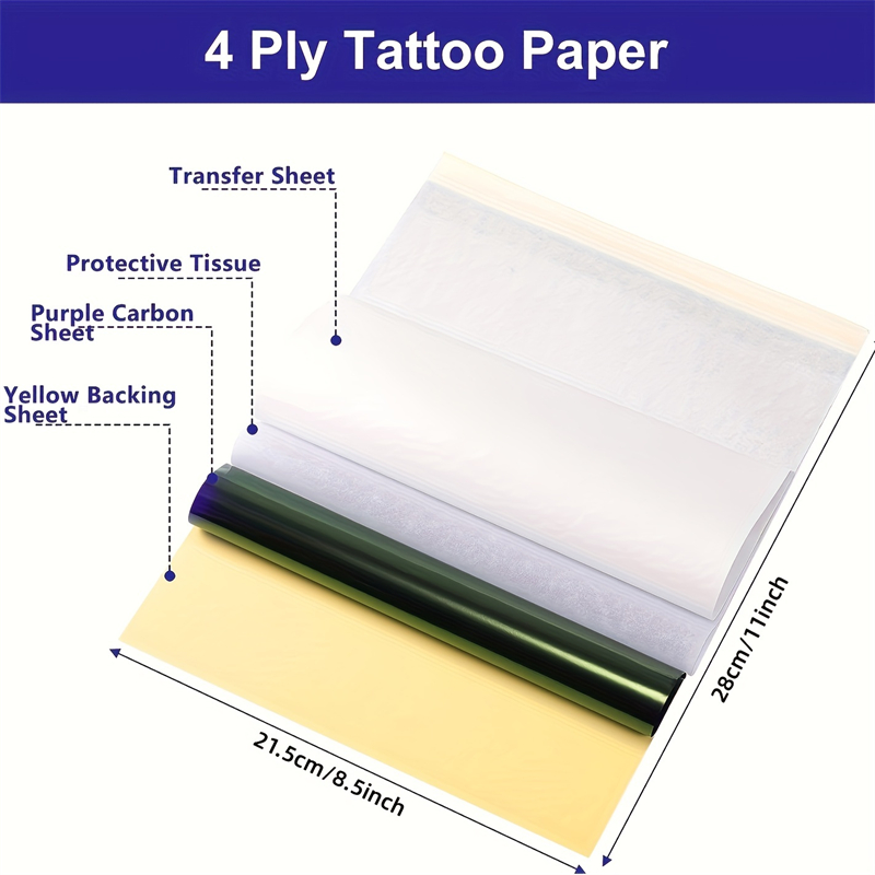 10Pcs/25Pcs Lot Tattoo Transfe - Carbon Copy Book reseña y precio