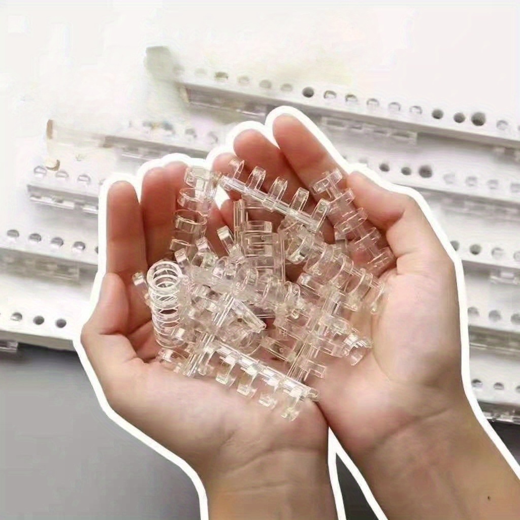 10Pcs 5-Ring Binding Spines Sn - Binding Comb Plastic reseña y precio