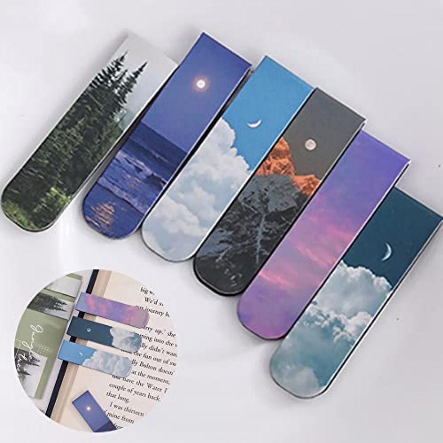 Magnetic Bookmarks Magnet Page - Bookmark Magnetic Clip reseña y precio