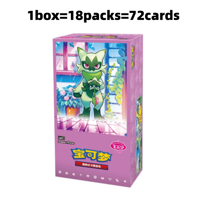 Original PTCG Trading Card Gam - Cardstock Paper Pack reseña y precio