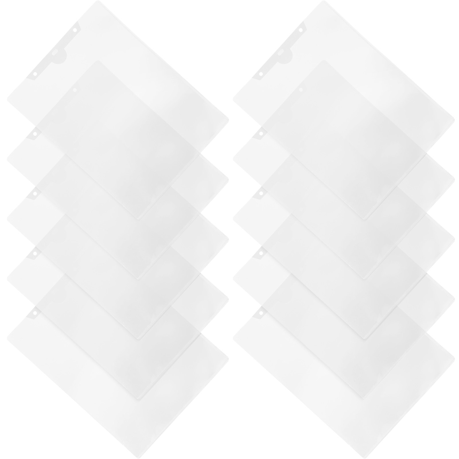 10Pcs Clear PP File Folder Sle - File Folder Hanging reseña y precio