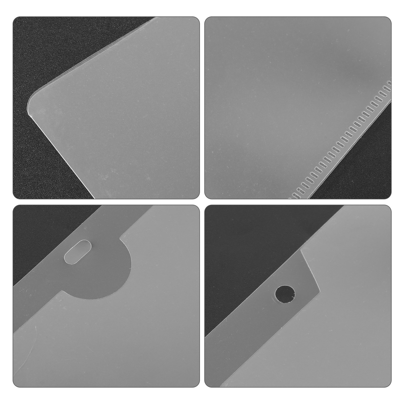 10Pcs Clear PP File Folder Sle - File Folder Hanging reseña y precio