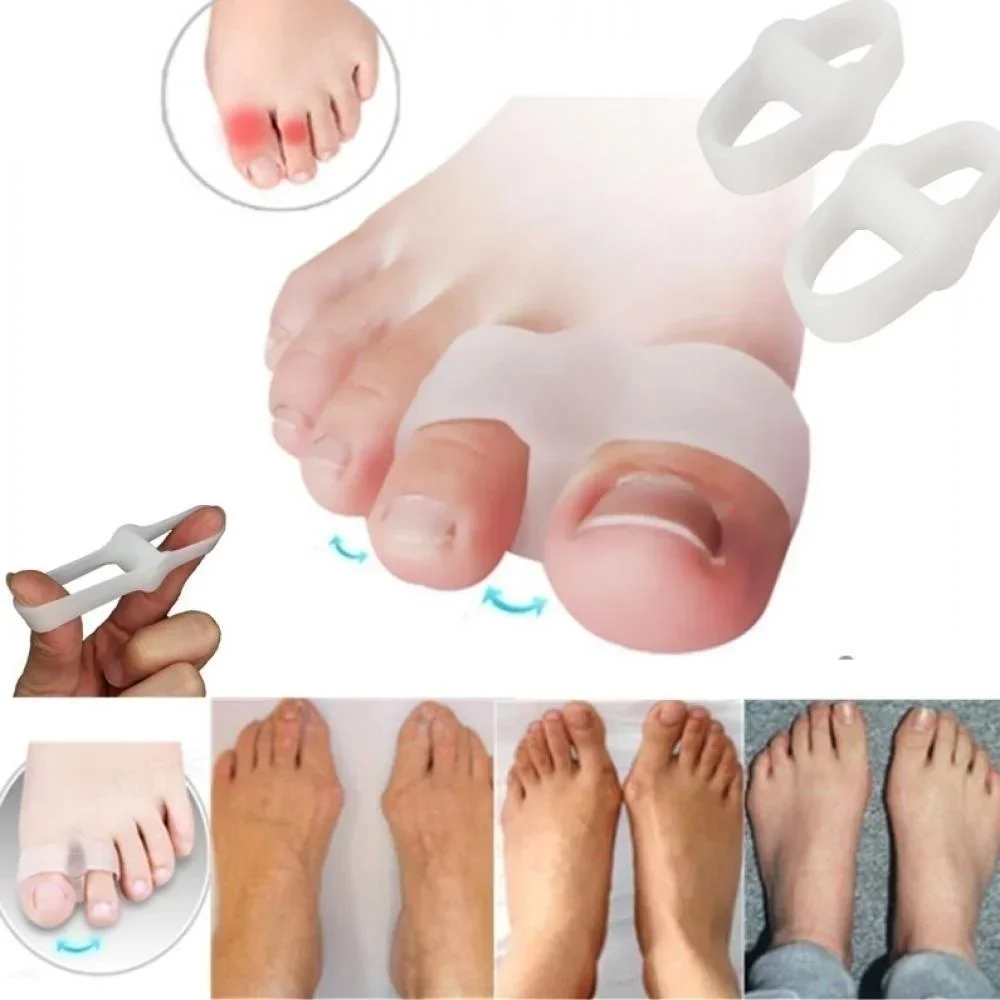 2 Holes Bunion Corrector Pain  - Correction Fluid White reseña y precio