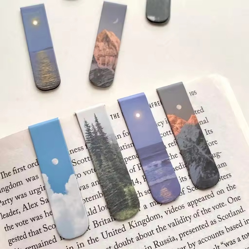 2Pcs/Set Magnetic Bookmarks Be - Paperclip Magnetic Set reseña y precio