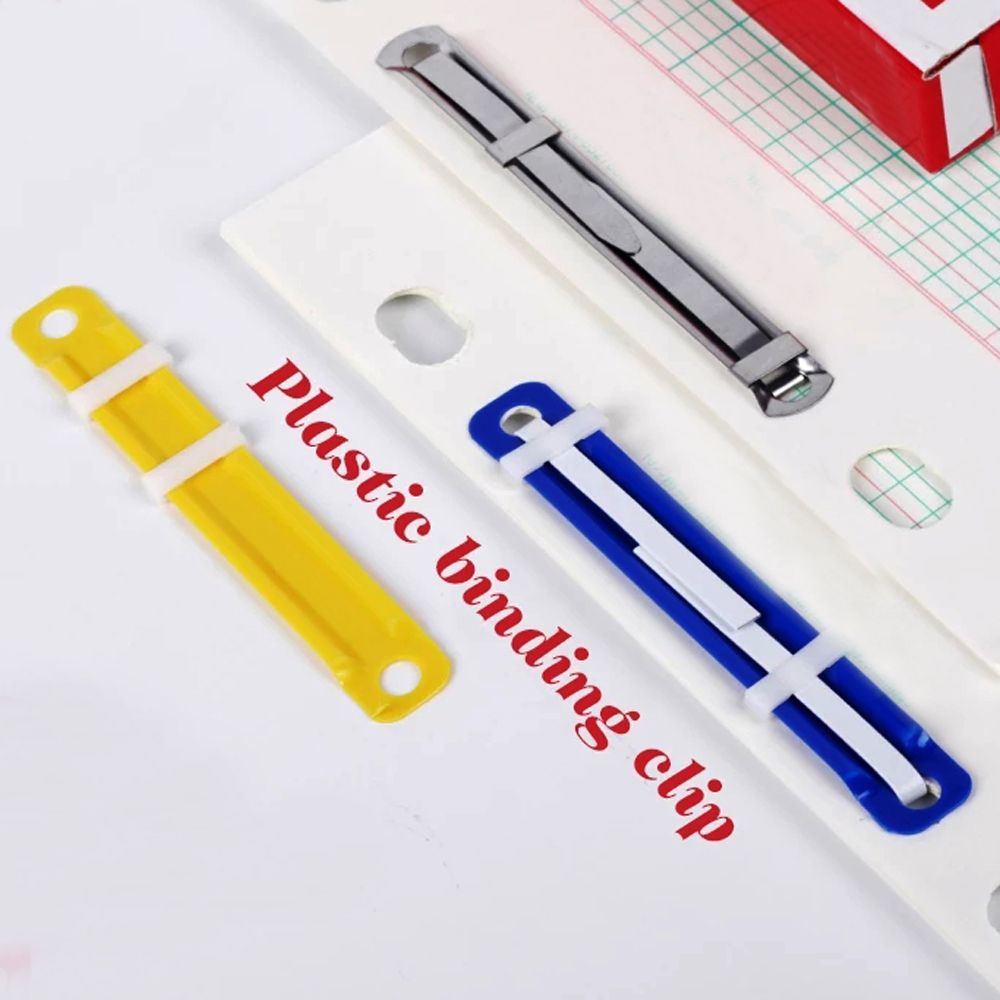 50 PCs/Set File Paper Fastener - Binder Clip Assorted reseña y precio