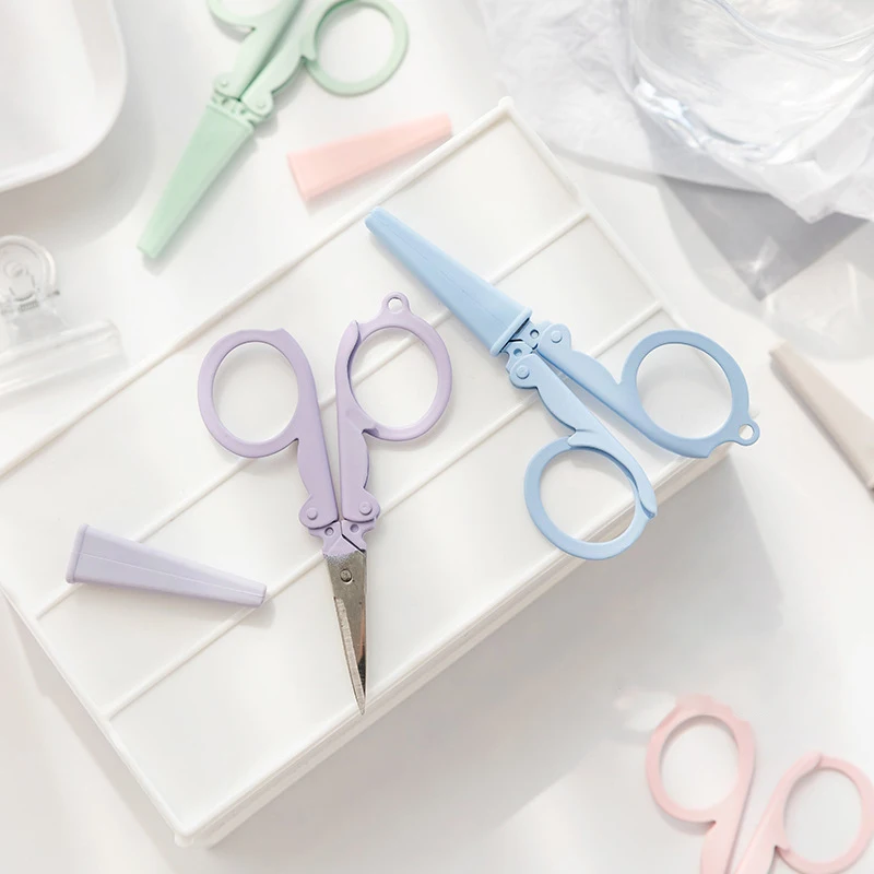 Kawaii Morandi Color Folding S - Stationery And Office Supply Chain reseña y precio