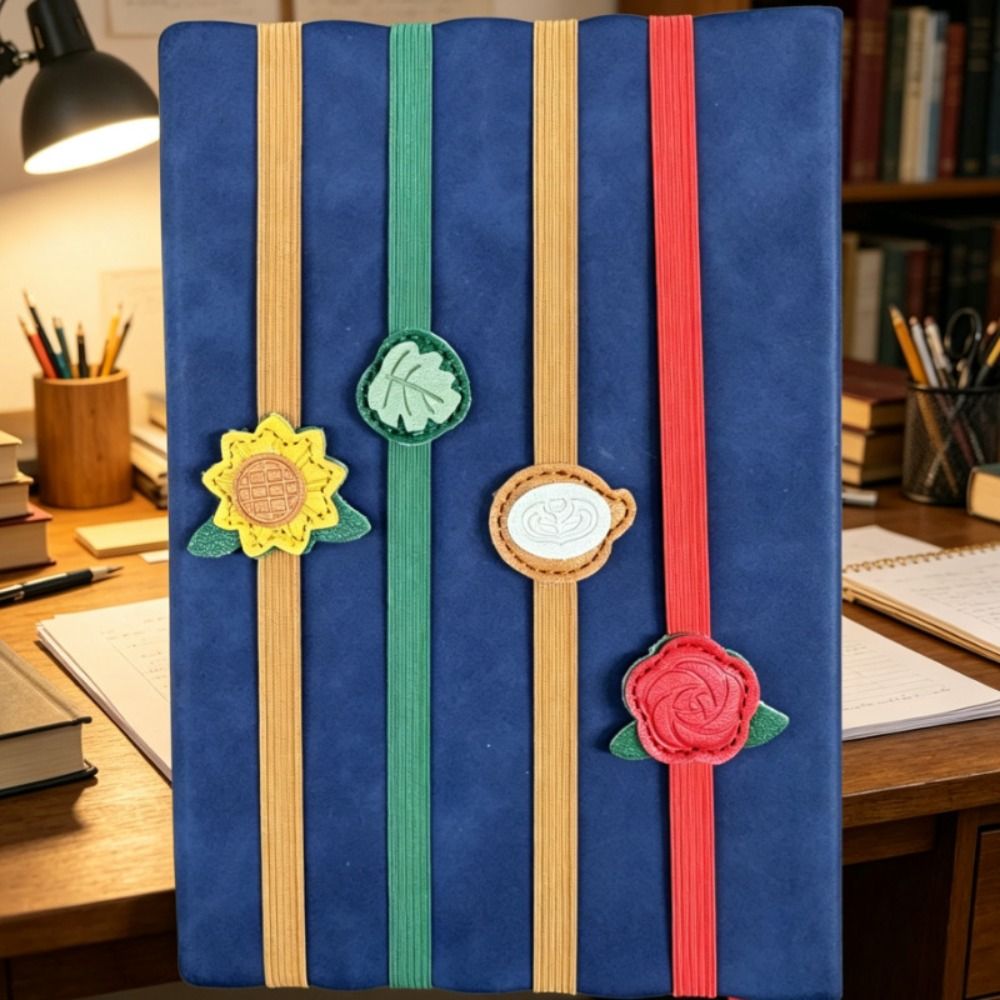 Vintage Elastic Bands Leather  - Journal Leather Hardcover reseña y precio