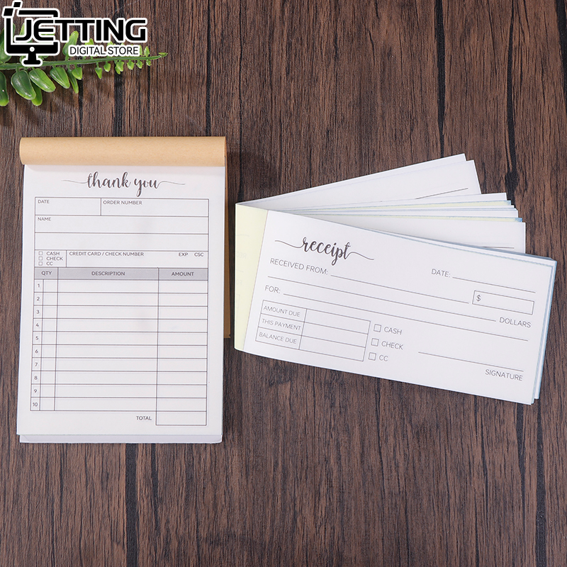 1 Receipt Book Carbonless Pape - Carbon Copy Book reseña y precio
