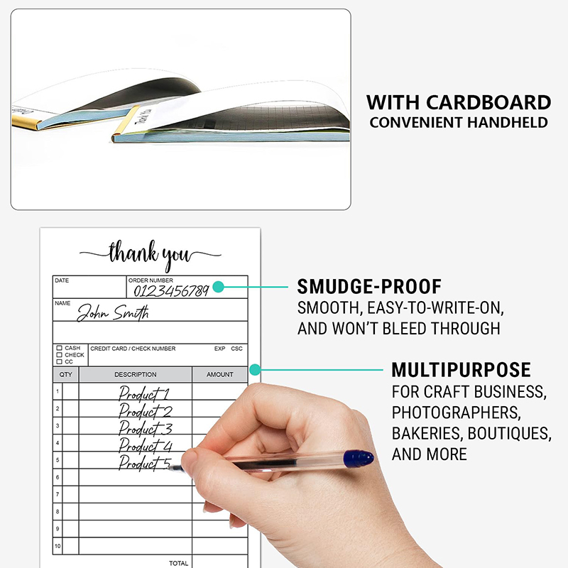 1 Receipt Book Carbonless Pape - Carbon Copy Book reseña y precio