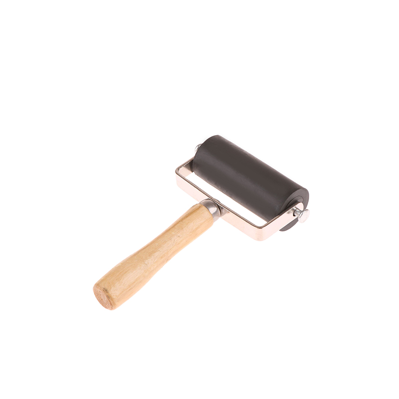 Rubber Roller Brayer Ink Paint - Self Inking Stamp reseña y precio