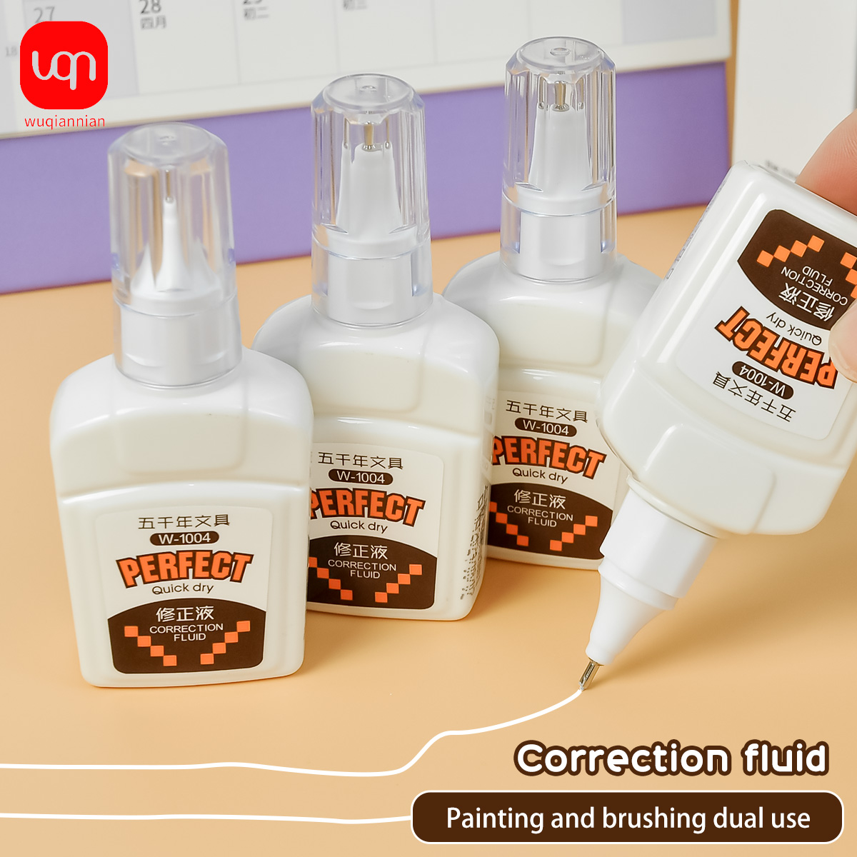 WQN-3/6/12PCS18ml Correction F - Correction Fluid White reseña y precio