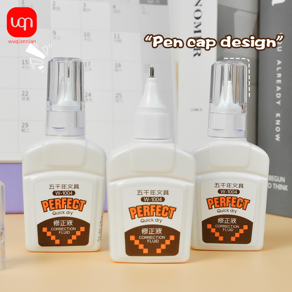 WQN-3/6/12PCS18ml Correction F - Correction Fluid White reseña y precio
