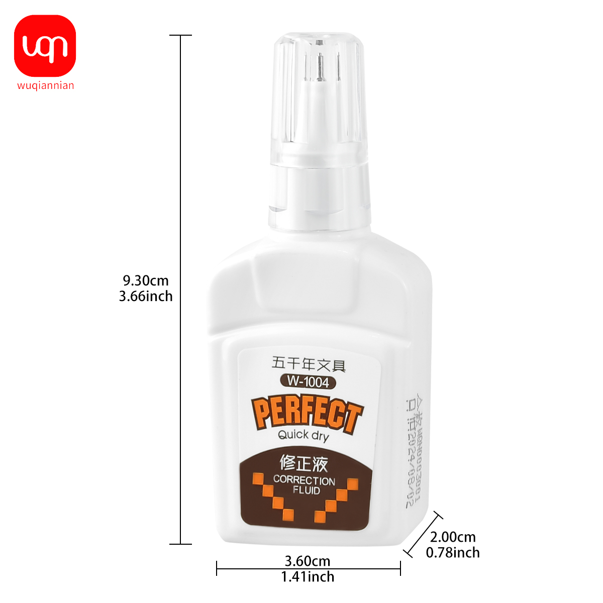 WQN-3/6/12PCS18ml Correction F - Correction Fluid White reseña y precio