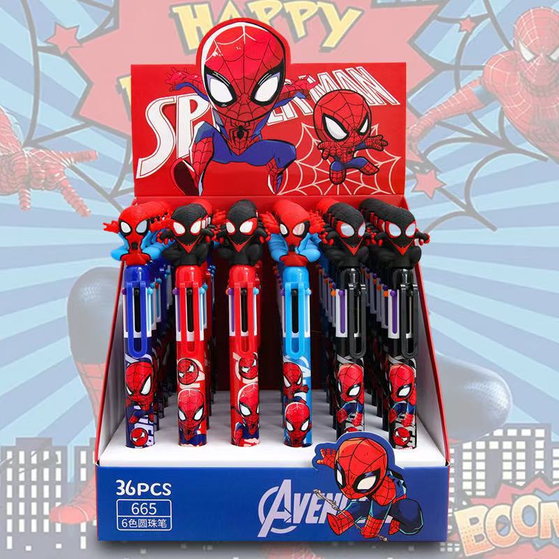 36pcs-Spider Man 6 Colors Ball - Stationery Warehouse reseña y precio