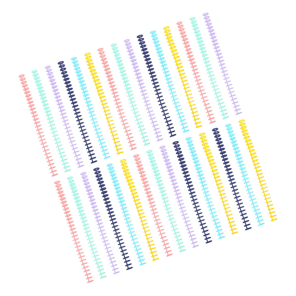 30Pcs Plastic Spiral Binding C - Binding Comb Plastic reseña y precio