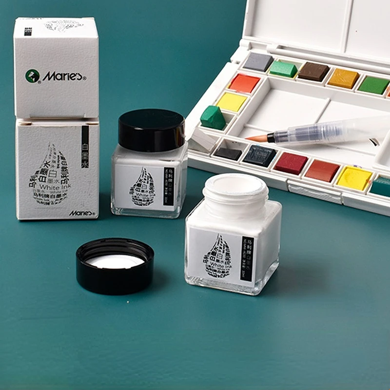 30ML White Ink High-gloss Wate - Correction Fluid White reseña y precio