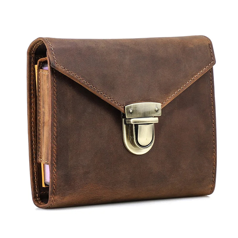 Luxury Retro Leather Notebook  - Office Stationery Supply Business reseña y precio