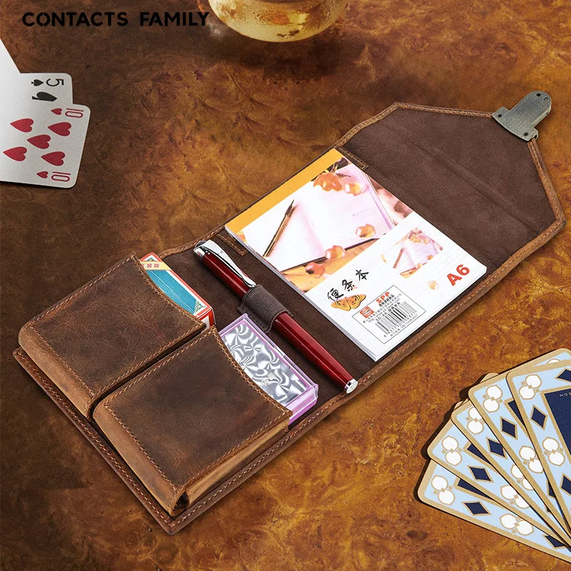 Luxury Retro Leather Notebook  - Office Stationery Supply Business reseña y precio