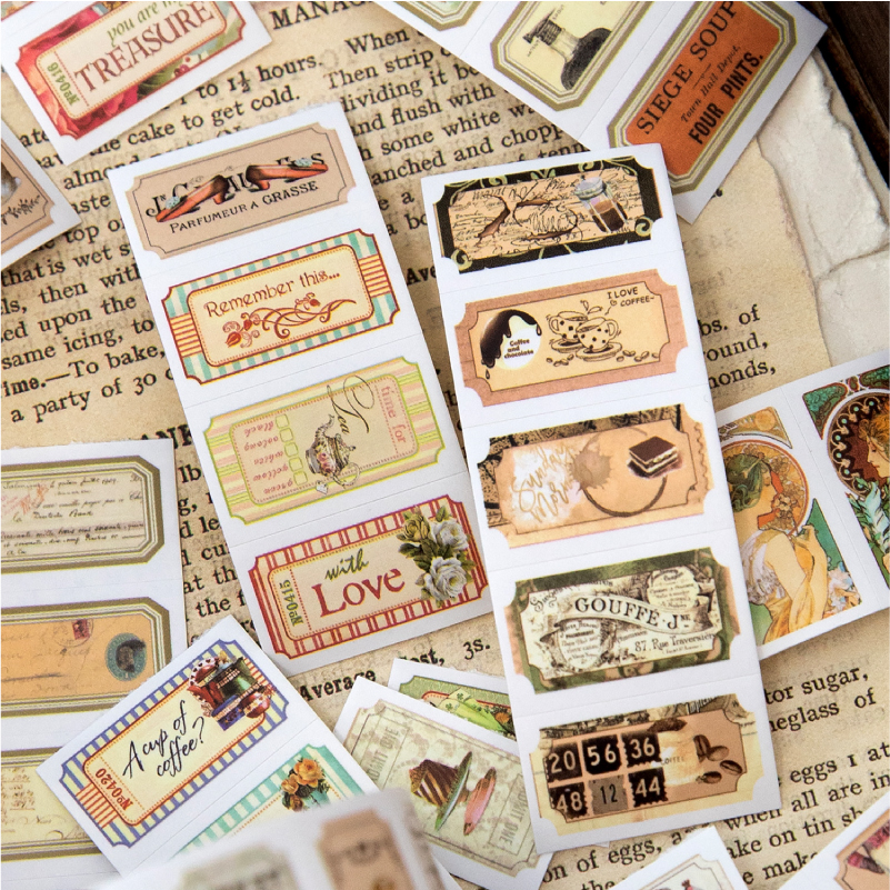 25mm*2m Vintage Letter Washi D - Washi Tape Set reseña y precio