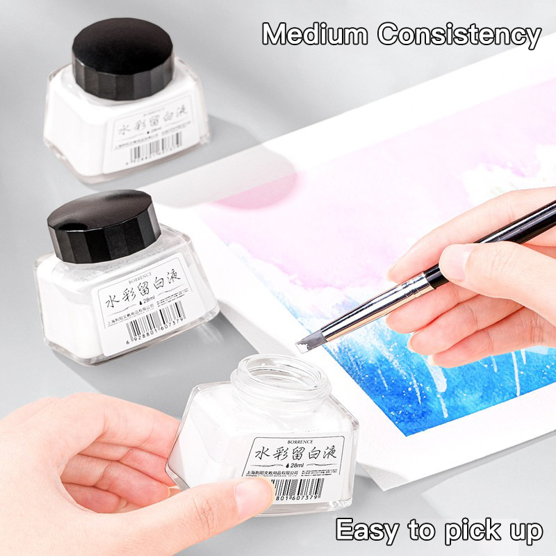 Borrence 28ml Watercolor Maski - Correction Fluid White reseña y precio