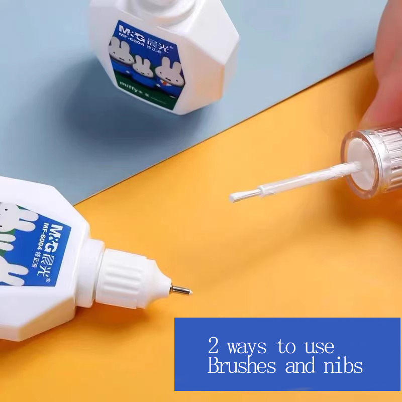 M&G Correction Fluid for Stude - Correction Fluid White reseña y precio