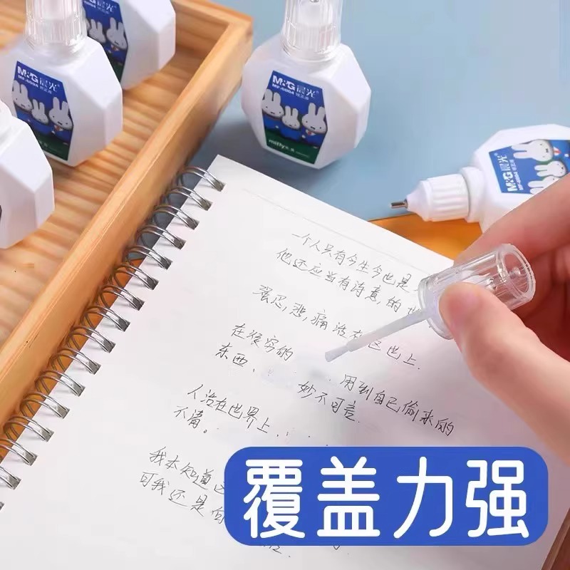 M&G Correction Fluid for Stude - Correction Fluid White reseña y precio