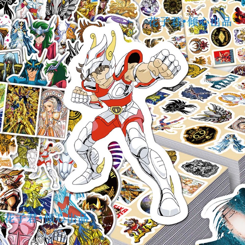 101Pcs Saint Seiya Anime Stick - Stationery Supply reseña y precio