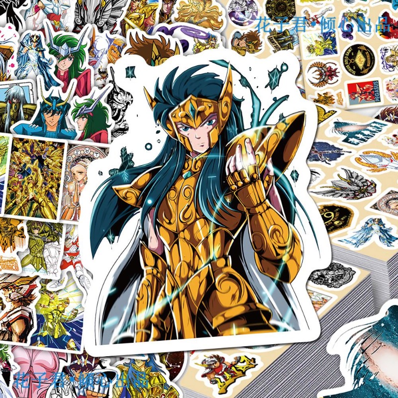 101Pcs Saint Seiya Anime Stick - Stationery Supply reseña y precio