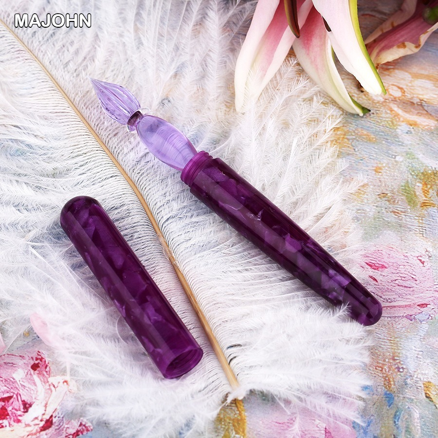 MAJOHN N10 Resin Handmade Glas - Office Stationery Supply Business reseña y precio