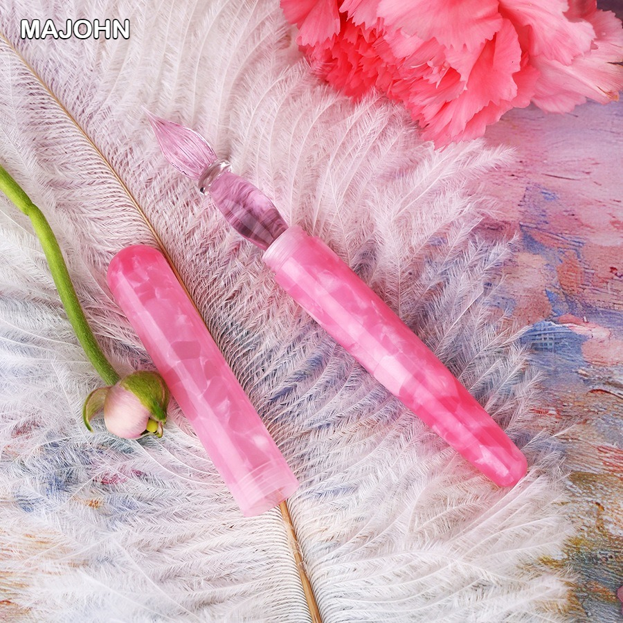 MAJOHN N10 Resin Handmade Glas - Office Stationery Supply Business reseña y precio