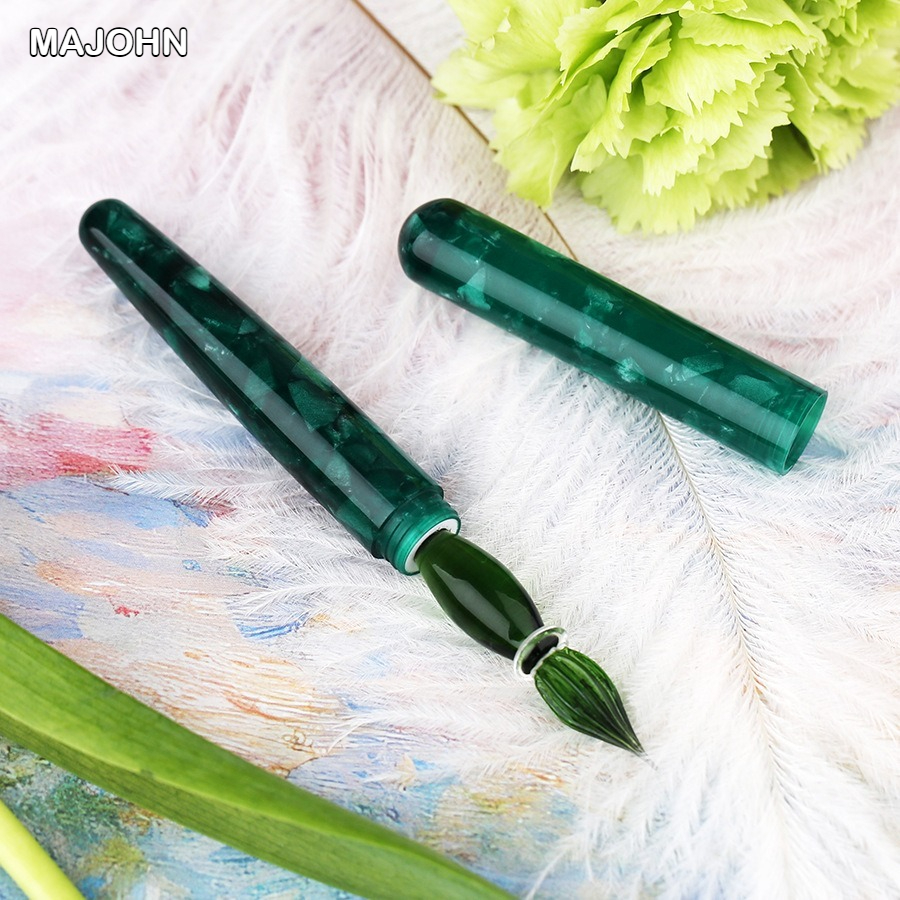 MAJOHN N10 Resin Handmade Glas - Office Stationery Supply Business reseña y precio