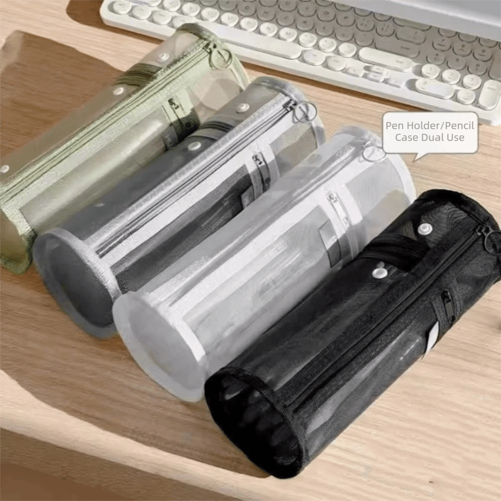 Minimalist Transparent Pencil  - Pencil Case Large reseña y precio