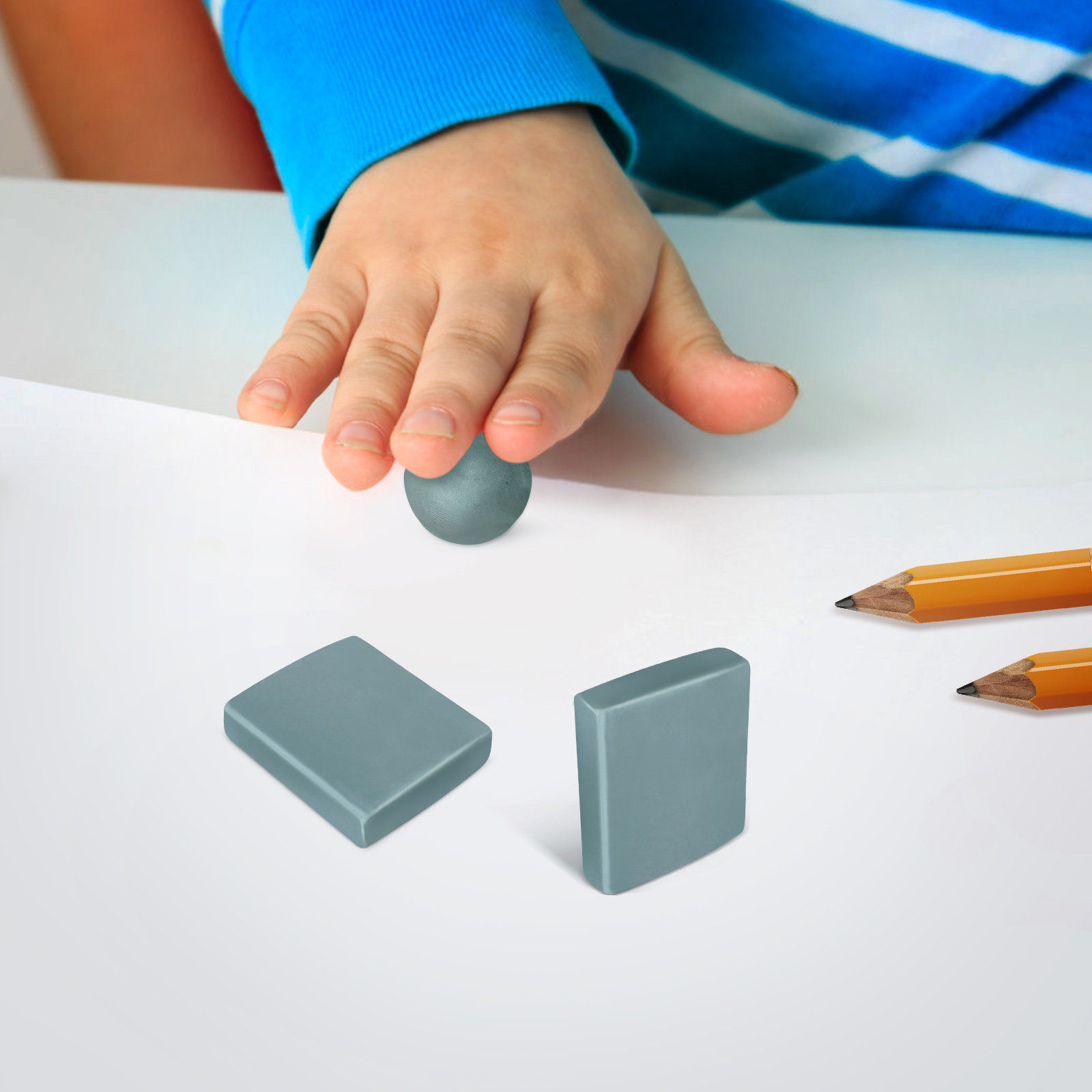 12Pcs Kneaded Erasers Moldable - Rubber Eraser Kneaded reseña y precio