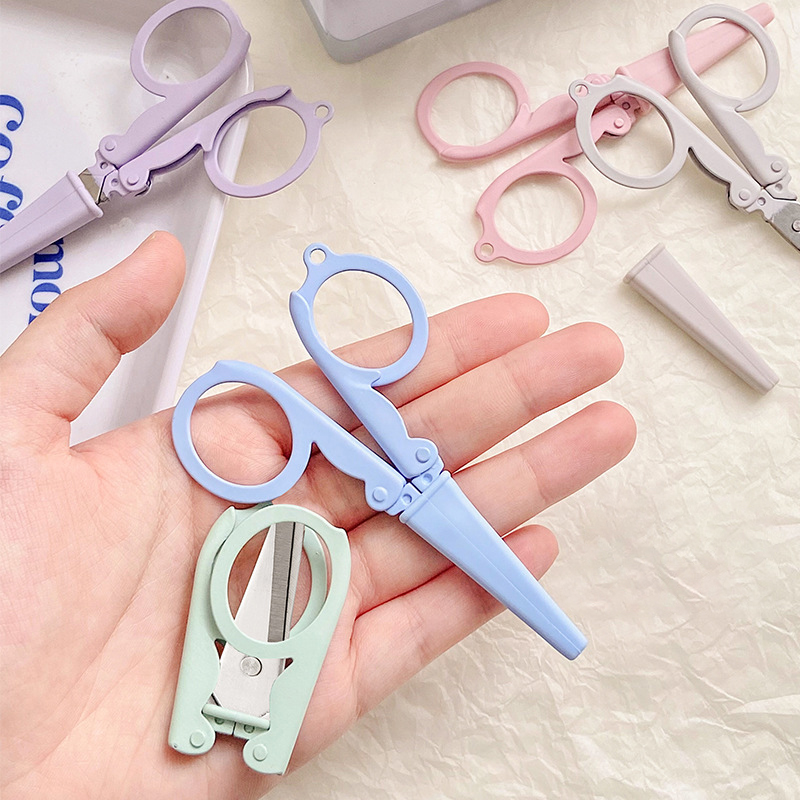 Kawaii Morandi Color Folding S - Stationery And Office Supply Chain reseña y precio